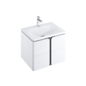 Тумба под умывальник Ravak SD BALANCE 600 белый/графит (X000001367)