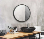 AZARIO зеркало Манхэттен-лофт D700 рама пластик (ФР-00002429)