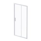 AM.PM Gem Solo Дверь душевая 100х195, стекло прозрачное, профиль матовый хром (W90G-100-1-195MT)