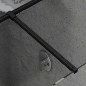 W SET-UNI T Connection Ravak Black (GWD010003024)