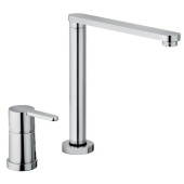 Смеситель для кухни PAINI Arena складной с отдельным рычагом управления, хром CROMO3 (CR) (92CR569/5822FKM)