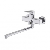 Смеситель для ванны с длинным изливом, Bridge, IDDIS (BRDSB02i10WA) Смеситель для ванны с длинным изливом, Bridge, IDDIS (BRDSB02i10WA)