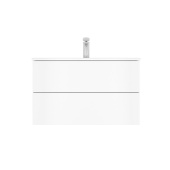 AM.PM SPIRIT 2.0, База под раковину, подвесная, 80 см, ящики push-to-open, цвет: белый, глян (M70AFHX0802WG)