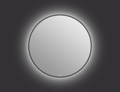 Зеркало Cersanit ECLIPSE smart 80x80 в черной рамке (64147)