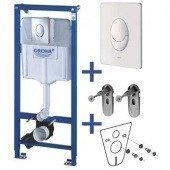 Система инсталляции для подвесного унитаза GROHE - Rapid SL (38750001) 4 в одном