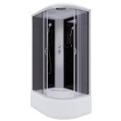 Душ.каб. NG-2510-14L (1200х800х2150) высокий поддон(40см) стекло ТОНИРОВАННОЕ 4 места (25101434L)