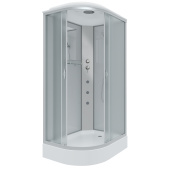 Душ.каб. NG-3312-14RG (1200х800х2150) низкий поддон(13см) стекло МАТОВОЕ 3 места (33121423RG)