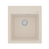 Кухонная мойка Lemark HANKA 450 врезная прямоугольная из кварцгранита цвет: Шампань (9910012)