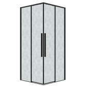 Душ.ограждение 300.K33.01.1010.21.02 Galaxy (100*100*195) квадрат,раздвиж,черн.матов,стекло шиншилла (300.K33.01.1010.21.02) Душ.ограждение 300.K33.01.1010.21.02 Galaxy (100*100*195) квадрат,раздвиж,черн.матов,стекло шиншилла (300.K33.01.1010.21.02)
