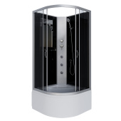 Душ.каб. NG-2507-14BKG (800х800х2000) высокий поддон(40см) стекло ТОНИРОВАННОЕ 4 места (25071434BKG)