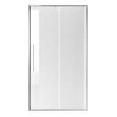 Дверь в нишу NG-64-12A (120*195) хром, стекло прозрачное, 1 место (NG-64-12A) Дверь в нишу NG-64-12A (120*195) хром, стекло прозрачное, 1 место (NG-64-12A)