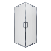 Душевая ширма Тритон Каппа-Хром, 90х90, квадр, (2 места) (Щ0000054220)