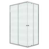 Душевое ограждение Niagara Eco NG-1012-14QMT (120х80х190) прямоугольник,раздвижное,хром,стекло матовое,1 место (NG-1012-14QMT)