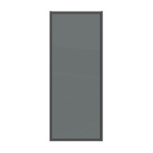 Боковая стенка 200.K33.05.90.21.10 Style (90*195) черный матовый, стекло тонированное, 1 место (200.K33.05.90.21.10)