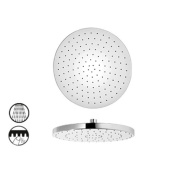 Верхний душ PAINI 250 мм, круглый, пластик, хром CROMO3 (CR) (50CR759TCARE25E)