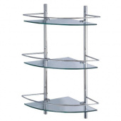 K-3133 Полка стеклянная тройная (K-3133)