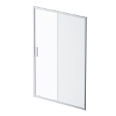 AM.PM Gem Solo Дверь душевая 140х195, стекло матовое, профиль матовый хром (W90G-140-1-195MM)
