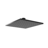 Верхний душ PAINI 250 мм, квадратный, черный брашированный PVD (PZ) (50PZ759QQ25)