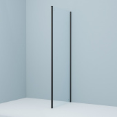 Боковая панель, черный ал. проф., 80х195, Slide, IDDIS (SLI6BS8i23)