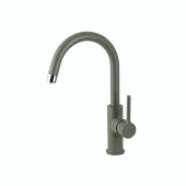 Смеситель для кухни Lemark COMFORT LM3073 с подключением к фильтру питьевой воды, цвет: серый шёлк (LM3073PGS)