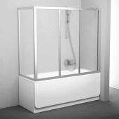 Неподвижная стенка Ravak APSV-70 сатин+грейп (95010U02ZG)