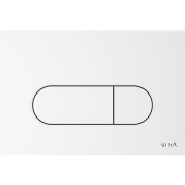 Панель смыва Vitra Root Round, белая (740-2200)