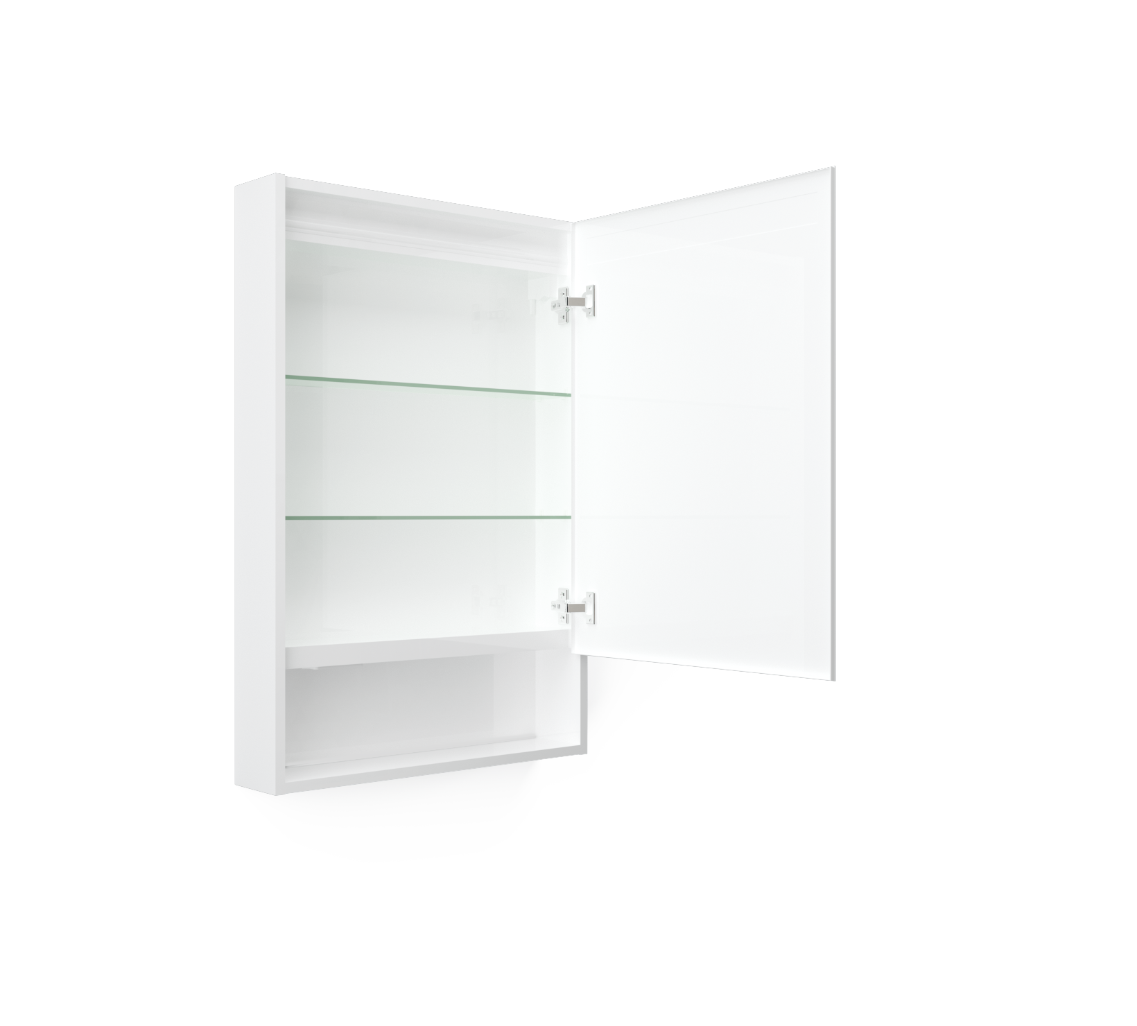 Зеркало-шкаф 1Marka Mira 60 Белый глянец (У83225)