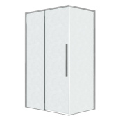 Душ.ограждение 120.K33.01.1170.10.02 Galaxy (110*70*195) хром, стекло шиншилла, 2 места (120.K33.01.1170.10.02)