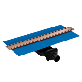 Душевой трап Vitra Eco-Flow 60 см, DK100, горизонтальный сифон 60 мм, медь (59980555000)