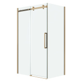 Душ.ограждение 120.K33.04.1290.32.00 Classic (120*90*195) золото сатин, стекло прозрачное, 2 места (120.K33.04.1290.32.00)
