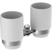 Держатель стакана ART&MAX ANTIC CRYSTAL двойной (AM-E-2688SJ-Cr) Держатель стакана ART&MAX ANTIC CRYSTAL двойной (AM-E-2688SJ-Cr)