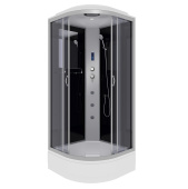 Душ.каб. NG-3501-14F (900х900х2150) средний поддон(26см) стекло ТОНИРОВАННОЕ 4 места (35011434F)