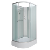 Душ.каб. NG-33084-14RBK (1000х800х2000) средний поддон (26см) стекло МАТОВОЕ 4 места (330844RBK)
