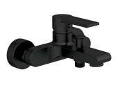 Смеситель CERSANIT BRASKO BLACK для ванны черный (63108)