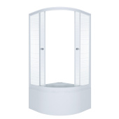 Душевое ограждение Тритон Стандарт 90*90 Б 1/4 круга, глуб. подд., Аква, Полосы, Белый (5 мест+сифон D50мм) (Щ0000025443) Душевое ограждение Тритон Стандарт 90*90 Б 1/4 круга, глуб. подд., Аква, Полосы, Белый (5 мест+сифон D50мм) (Щ0000025443)