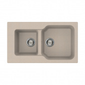 Кухонная мойка Omoikiri Maru 86-2-SA Tetogranit (4993286)