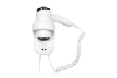 Фен Nofer HOTELline настенный белый с розеткой 1800-2200 W, 02012.W, шт (02012.W)