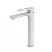 Смеситель для настольного умывальника, белый матовый, Slide, IDDIS (SLIWT01i01) Смеситель для настольного умывальника, белый матовый, Slide, IDDIS (SLIWT01i01)