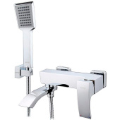 Gappo смеситель для ванным с изливом .преключатель на лейку /хром.Ф35 (G3207)