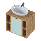 Тумба 1Marka Delta 70П 1Д Мята софт (Ц0000031345) Тумба 1Marka Delta 70П 1Д Мята софт (Ц0000031345)