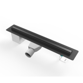 Душевой лоток PAINI Slim Line 500 мм D50, черный матовый (CH500SLC)