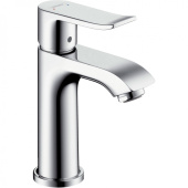 Смеситель д/раковины HANSGROHE Metris 100 (31088000) витринный образец