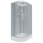 Душ.каб. NG-3312-14RF (1200х800х2150) низкий поддон(13см) стекло МАТОВОЕ 3 места (33121423RF)