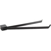 ORGANIC BLACK Полотенцедержатель двойной поворотный черный матовый BEMETA (167004100) ORGANIC BLACK Полотенцедержатель двойной поворотный черный матовый BEMETA (167004100)