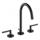 KLUDI NOVA FONTE смес. для умыв. на 3 от. Черный PURISTIC (201433915) KLUDI NOVA FONTE смес. для умыв. на 3 от. Черный PURISTIC (201433915)