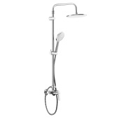 Damixa Jupiter душевая система с душевым смесителем, хром (977710000)