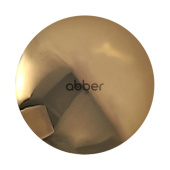 Накладка на слив для раковины ABBER золото, керамика (AC0014GG)
