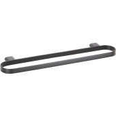 ORGANIC BLACK Полотенцедержатель двойной черный матовый BEMETA (167104400) ORGANIC BLACK Полотенцедержатель двойной черный матовый BEMETA (167104400)