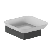 Мыльница Nofer Corinto черная (16925.N) Мыльница Nofer Corinto черная (16925.N)