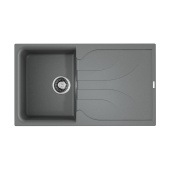 Omoikiri Yasugata 86-GR Tetogranit/leningrad grey (4993546)